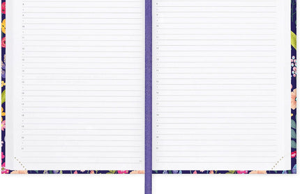 Agenda 2026 Mediana Día por Pág 16 M - Flowers