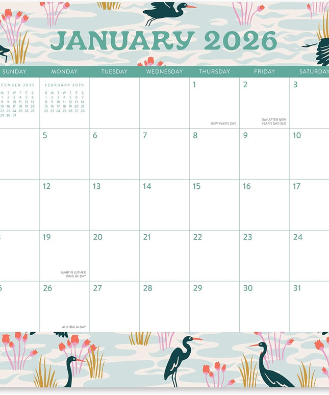 Calendario 2026 Magnético 17M - Mariposas