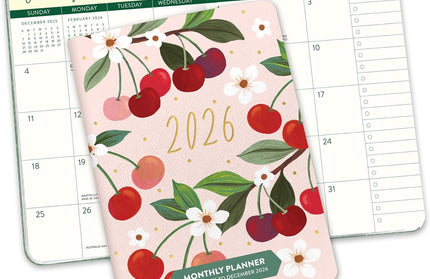 Agenda 2026 Bolsillo Mensual 17M - Fruit and Flora