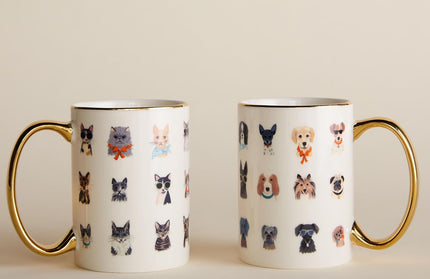Taza Porcelana Cool Cats