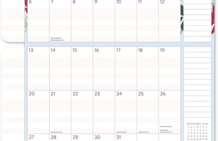 Calendario 2026 Pared 17M - Secret Garden