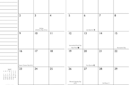 Agenda 2026 Bolsillo 24M - Hydrangeas