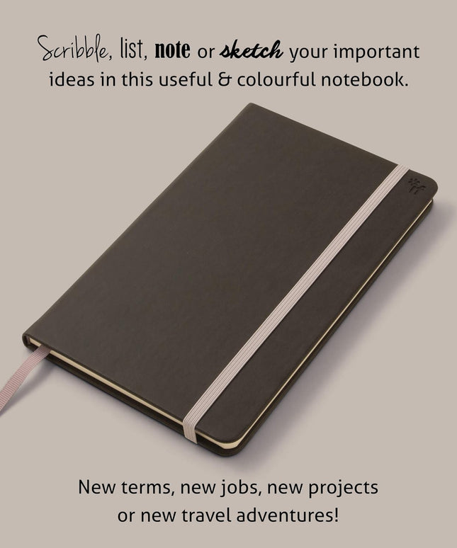 Libreta Mediana Composición - Negro
