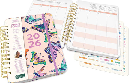 Agenda 2026 Anillada Sem Vista 17M - Mariposas