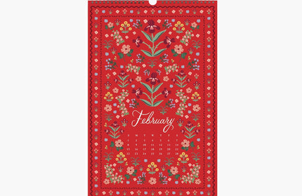 Calendarios 2026 Pared 12M - Flora