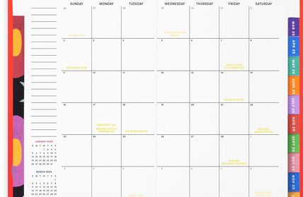 Agendas 2025 Chica 12M - ColorBlock