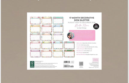 Calendario 2026 Escritorio 17M - Bella Flora