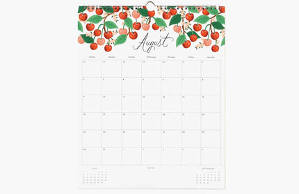 Calendarios 2026 Pared 12M - Dahlia