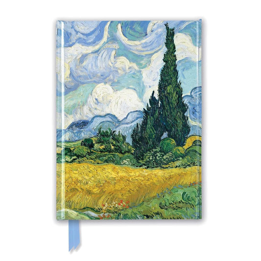Libreta Tapa Dura - Klimt Campo de Trigos