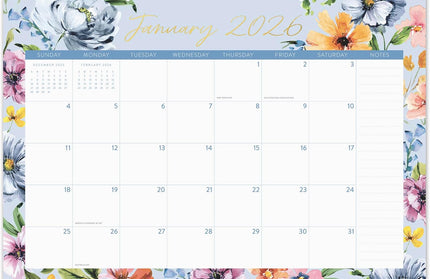 Calendario 2026 Escritorio 17M - Bella Flora