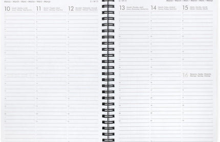 Agenda Grande Sem Vista 2025 12M - Travel Stickers