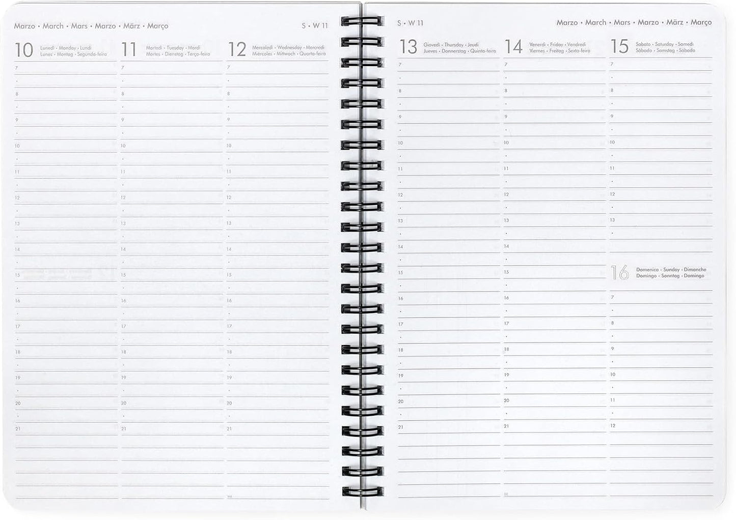 Agenda Grande Sem Vista 2025 12M - Travel Stickers