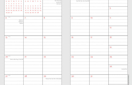 Agenda 2025 Bolsillo Mensual 24M - Fun Pattern