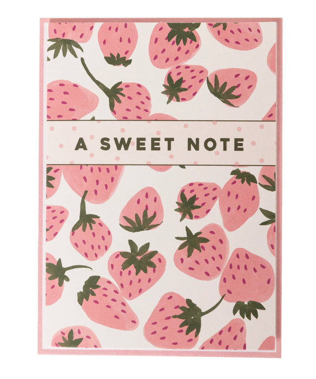 Caja Tarjetas Pink Strawberry