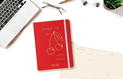 Agenda 2026 18M Semanal A5 - Cherries