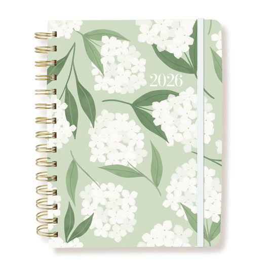 Agenda 2026 18M Semanal Anillado A5 - Hydrangea