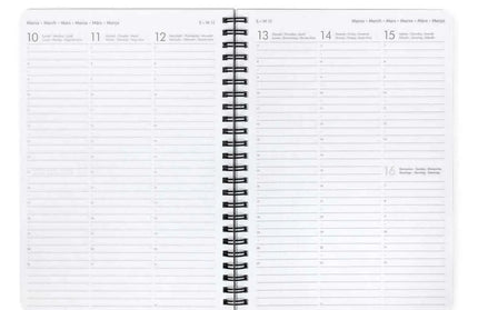 Agenda Grande Sem Vista 2025 12M - Tarot