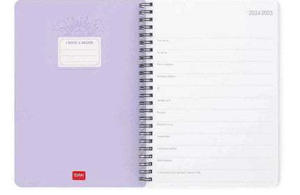 Agenda Grande Sem Vista 2025 12M - Tarot