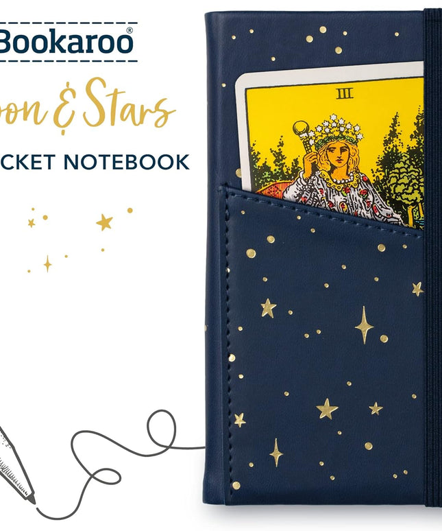 Libreta Bolsillo Composición - Moon and Stars