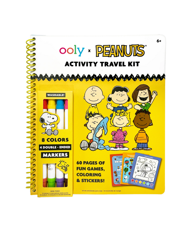 Kit de actividades viaje - Snoopy