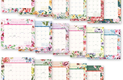 Calendario 2026 Magnético 17M - Bella Flora