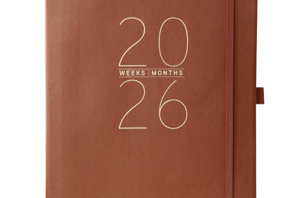 Agenda 2026 18M Semanal A4 Apollo - Café