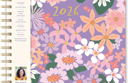 Agenda 2026 XL Sem Vista 17M - Secret Garden