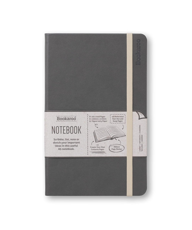 Libreta Mediana Composición - Gris