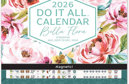 Calendario 2026 Pared 17M - Bella Flora