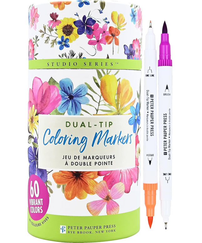 Set Marcadores Doble Punta - Coloring Markers