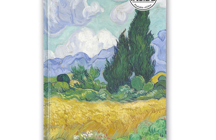 Libreta Tapa Dura - Van Gogh Campo de Trigos Croquis