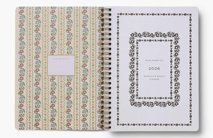 Agenda 2026 Sem Vista 12M - Dahlia