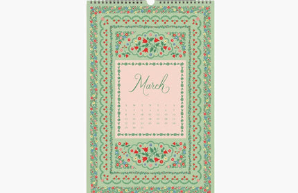 Calendarios 2026 Pared 12M - Flora