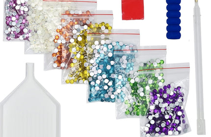 Set Stickers Arte Diamante - Cute