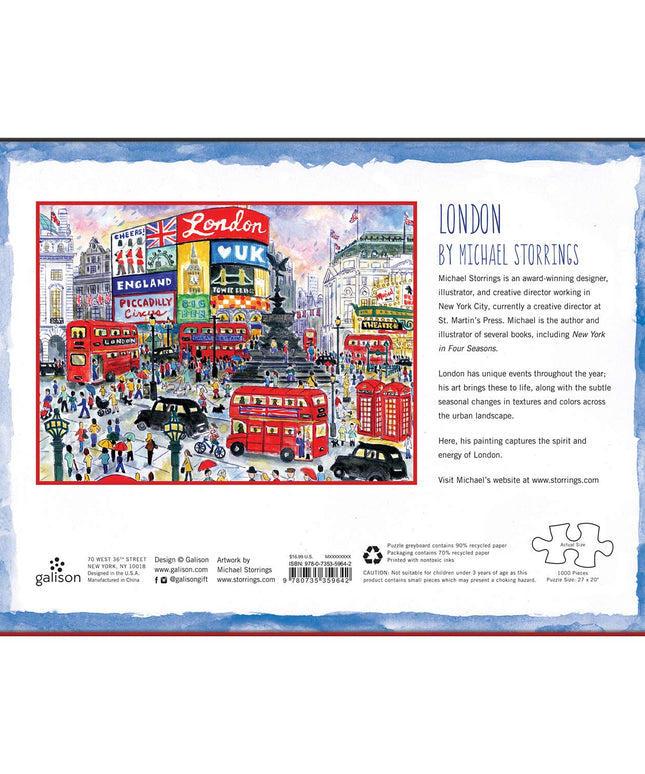 Puzzle 1000 Piezas - Londres