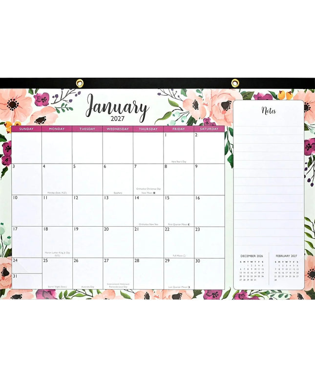 Calendario 2027 12M - Floral