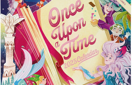 Calendario 2025 Mensual Pared 12M - Once Upon a Time
