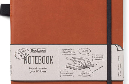 Libreta Grande Composición - Café