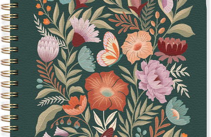 Agenda sin Fecha Mensual - Flowers