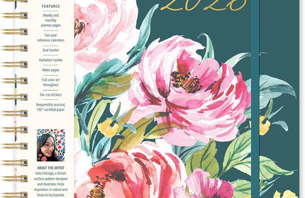 Agenda 2026 Anillada XL Sem Vista 17M - Bella Flora