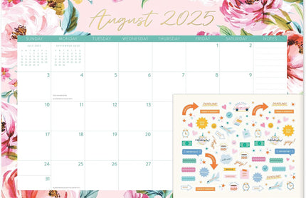 Calendario 2026 Escritorio 17M - Bella Flora