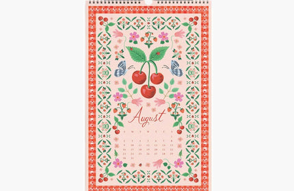 Calendarios 2026 Pared 12M - Flora