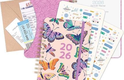 Agenda 2026 Anillada Sem Vista 17M - Mariposas