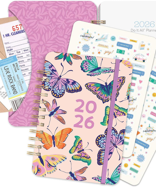Agenda 2026 Anillada Sem Vista 17M - Mariposas