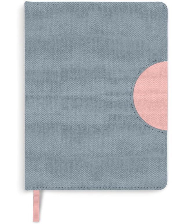 Libreta Mediana  con soporte para Celular - Azul