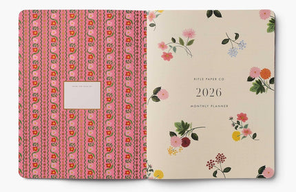 Agenda 2026 Mensual 12M - Dahlia