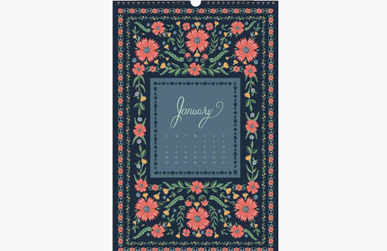 Calendarios 2026 Pared 12M - Flora