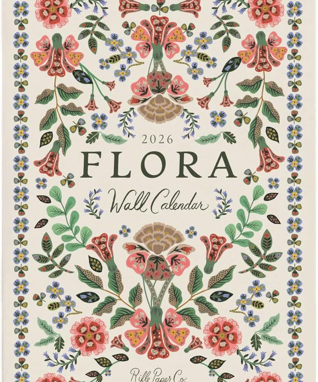 Calendarios 2026 Pared 12M - Flora