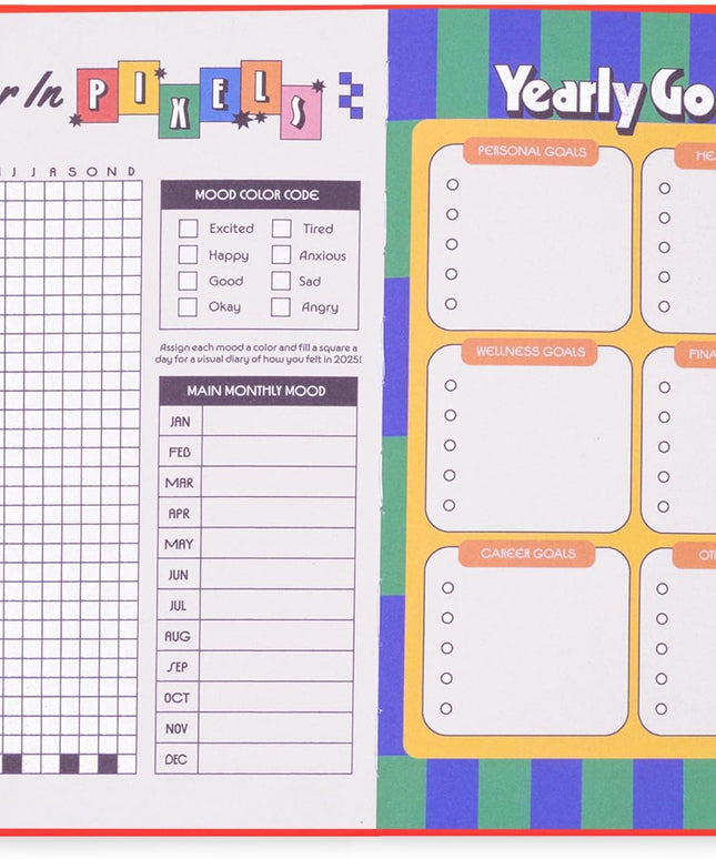 Agendas 2025 Chica 12M - ColorBlock