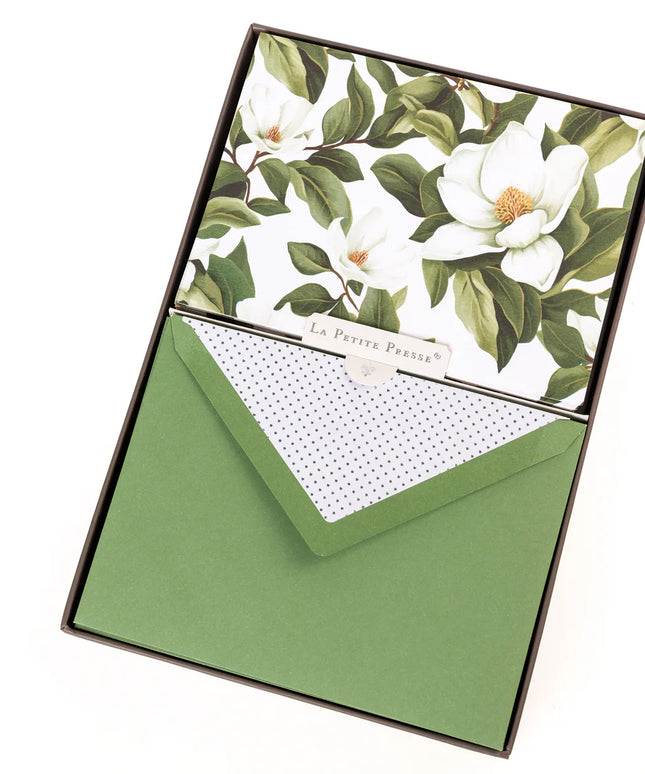 Set de 10 Tarjetas con Sobre - La Petite Presse Magnolia